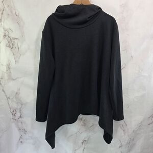 Killstar Hoodie Womens Small Black Draco Cowl Pullover Sweatshirt Oversized